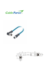 X-Code-Stecker auf A-Code-Buchse, M12-Rundsteckverbinder, 8-poliges, geformtes Ethernet-Kabel